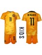 Nederländerna Steven Berghuis #11 Replika Hemmakläder Barn VM 2022 Kortärmad (+ byxor)